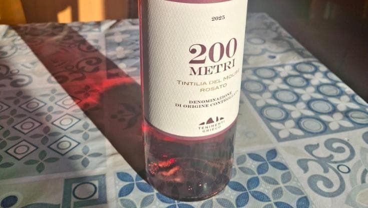 La via in rosa del Tintilia“200 metri”