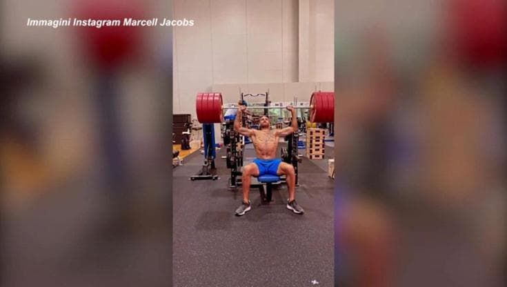 Tokyo 2020, il duro allenamento di Marcell Jacobs per l'Olimpiade
