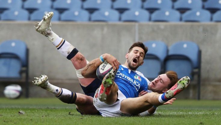 Rugby, Sei Nazioni: l'Italia cade anche in Scozia, 32° ko consecutivo