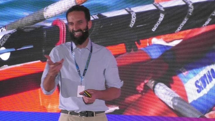 Oceano a remi: Alex Bellini al Green&Blue Festival 2026