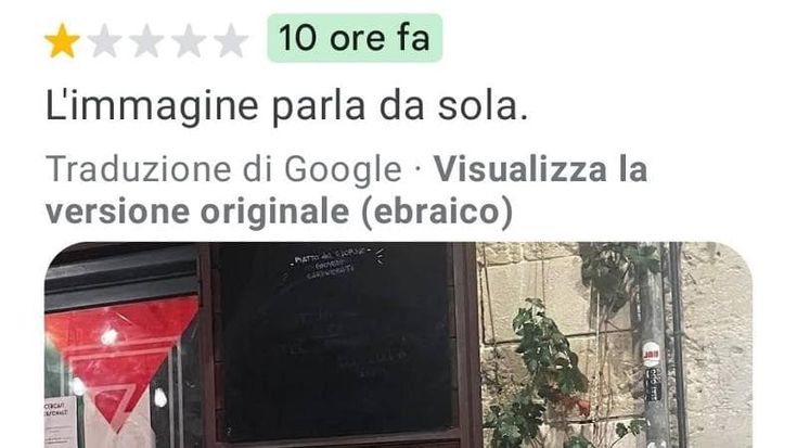 Matera, raffica di finte recensioni negative per locali proPal: un israeliano dietro il boicottaggio