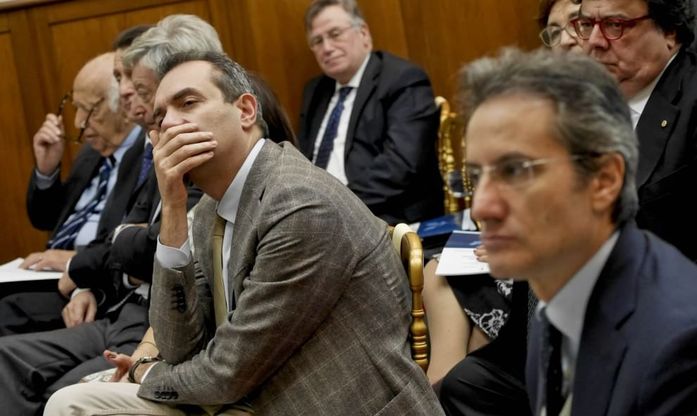 Corte dei conti, de Magistris e Caldoro all'inaugurazione dell'anno giudiziario