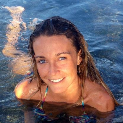 Ischia, la campionessa di apnea in mare con i bambini  