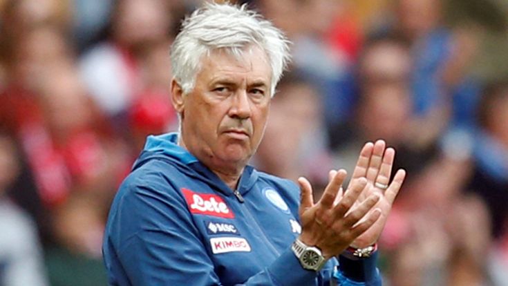 Ancelotti: "Noi abbiamo cambiato poco, il mio Napoli in vantaggio"