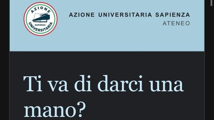 Mail elettorale agli studenti della Sapienza: “I giovani di FdI usano l’indirizzario dell’università”