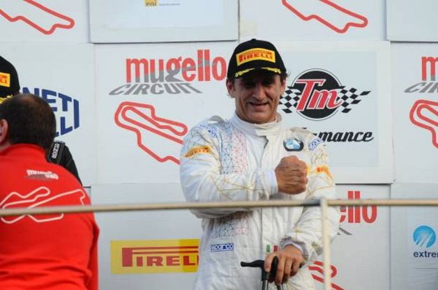 Zanardi torna alla vittoria in auto: primo al debutto nel campionato GT