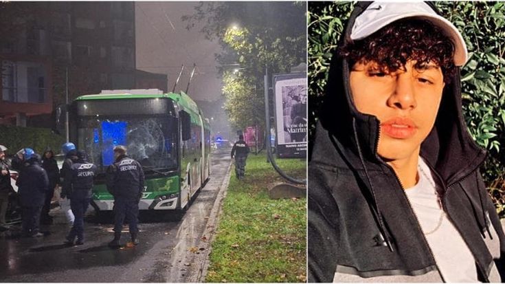Roghi in strada, bus vandalizzati e petardi alla Polizia. La rabbia del Corvetto: “Verità per Ramy”