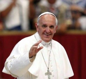 Papa celebra la messa dei confratelli gesuiti<br />"Un pensiero per padre Paolo Dall'Oglio"