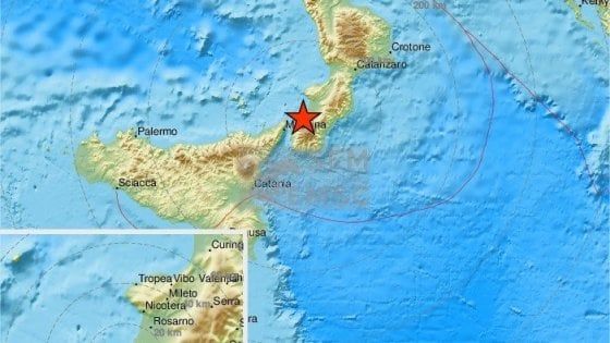 Calabria, terremoto nella zona di Reggio: scossa di 4,2, nessun danno