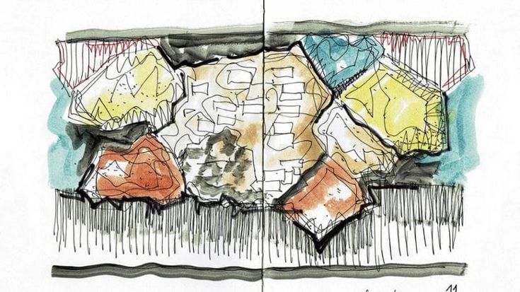 Tessiture di tufo nella città erosa