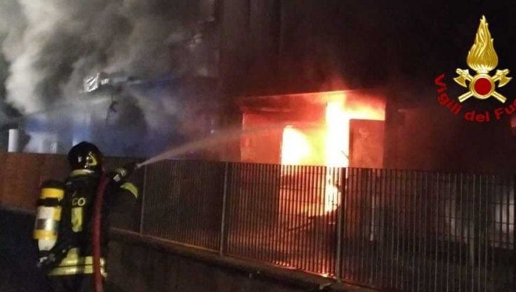 Levane (Arezzo), dopo Valentino, fiamme in un'altra fabbrica dell'area industriale