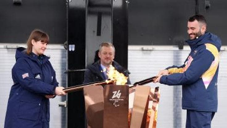 Accesa a Stoke Mandeville la fiamma paralimpica