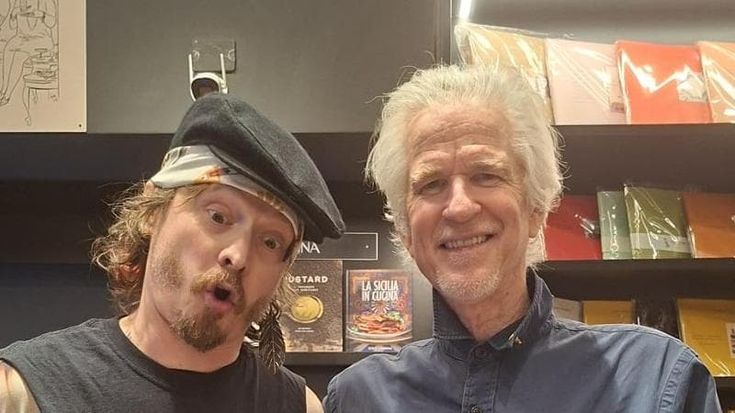 Matthew Modine cerca location per il suo primo film da regista e fa tappa alla Libreria Luxemburg