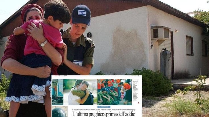 Via i coloni dalla Striscia di Gaza, l'ultima preghiera prima dell'addio