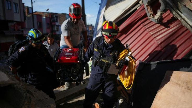 Sisma in Colombia, salvati una madre e il figlio di tre mesi, ma i dispersi sono almeno quattromila