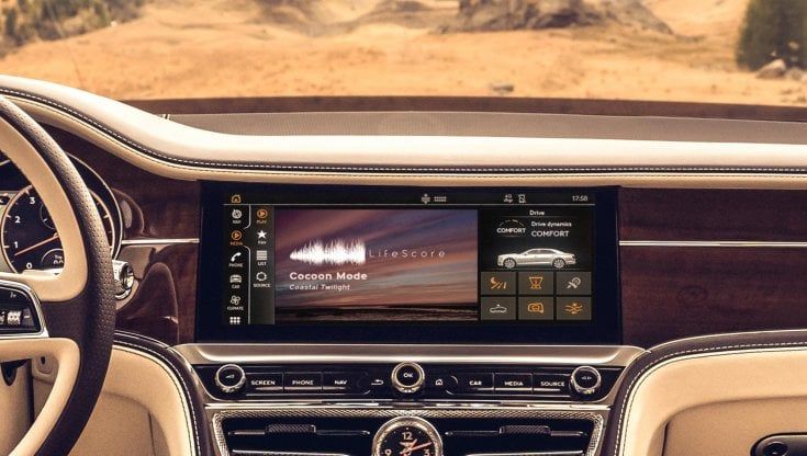 Bentley, così la musica si adatta alla tua guida