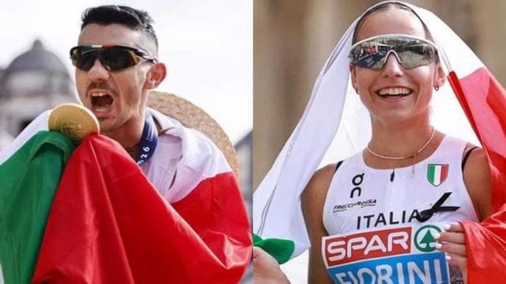 Stano e Fiorini, doppio oro per l’Italia nella maratona di marcia agli Europei di atletica