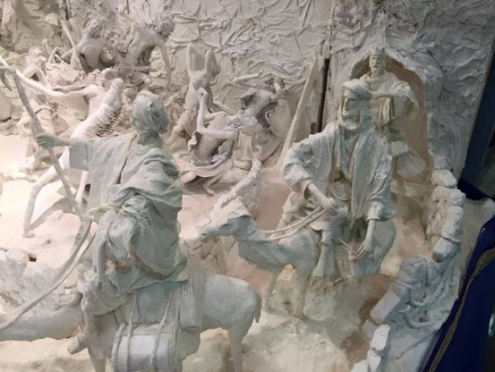 Nonostante tutto è Natale: il presepe in sala gessi
