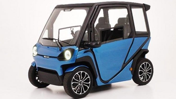 Squad Solar, la microcar che non va dal benzinaio è realtà