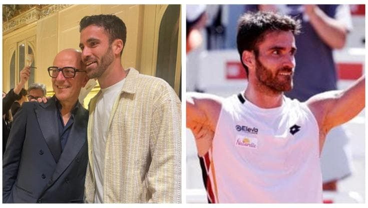 Andrea Pellegrino dal campo con Jannik Sinner alla passerella di alta moda: “Emozioni uniche”