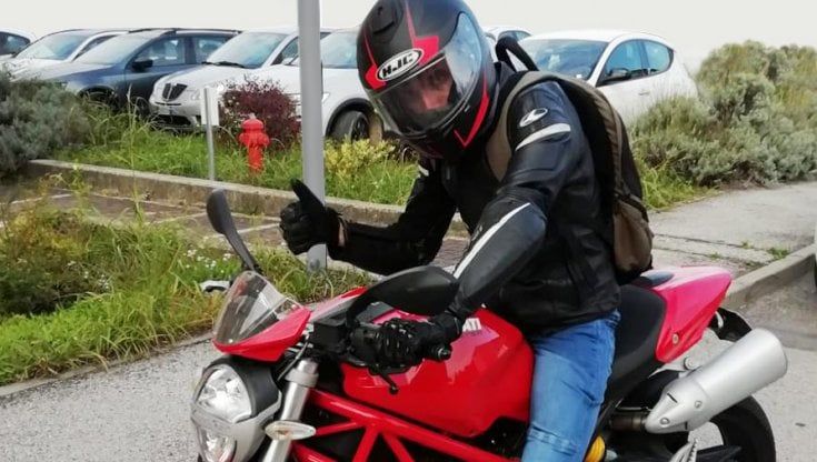 Operato con stampa 3D al Rizzoli di Bologna, ducatista torna in sella alla moto