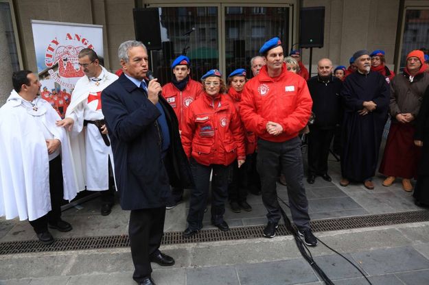 Milano, preghiera interreligiosa e festa di Natale dei City Angels al Memoriale della Shoah
