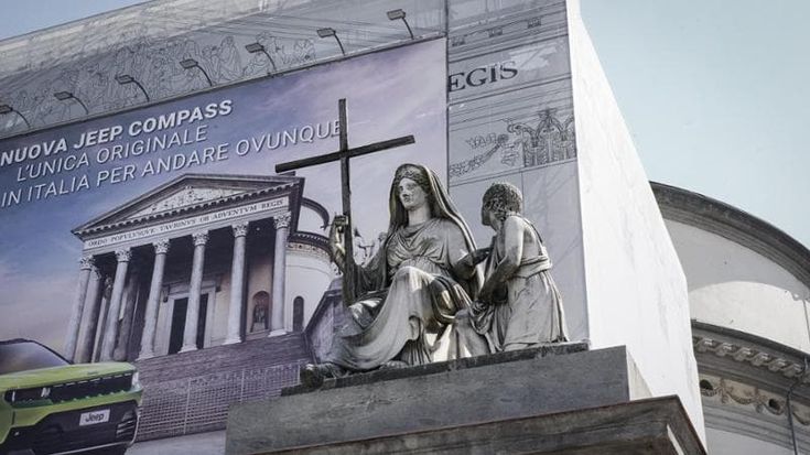 Nel cantiere della Gran Madre facciate, statue e colonne tornano a splendere