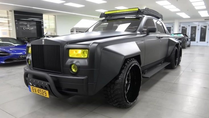 La Rolls Phantom a sei ruote del dottor Frankenstein