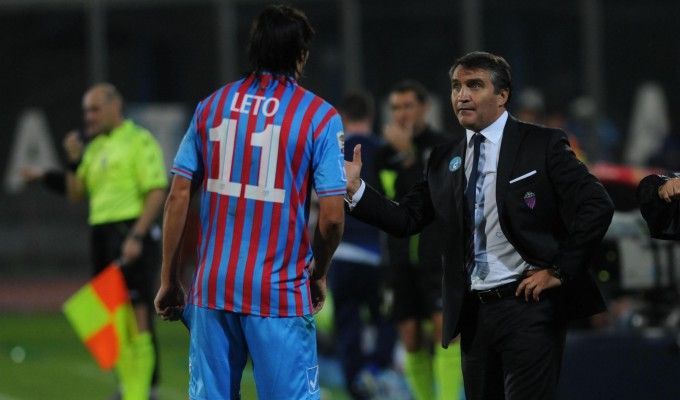 Catania, De Canio: "Una vittoria di cuore"