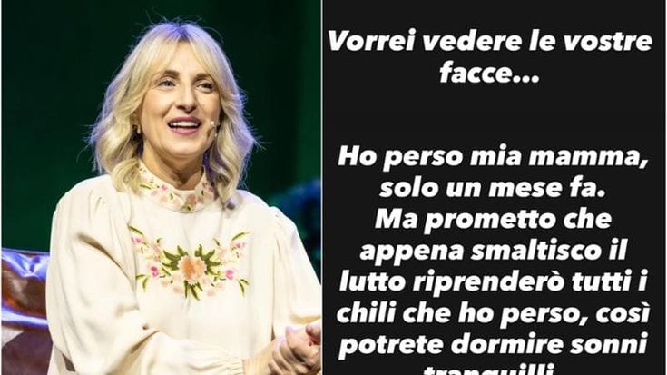 Katia Follesa, la risposta ai follower sul dimagrimento: "Niente punturine, ho perso mia madre"