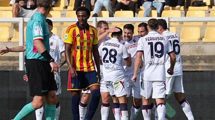 Bologna, finalmente una vittoria: a Lecce capolavoro di Orsolini, Enem mette il sigillo finale