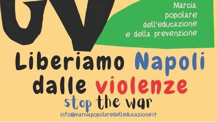 Libera, Chiesa e Cgil: una marcia per liberare Napoli dalle violenze