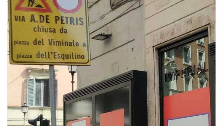 Roma, ecco un'altra gaffe del Campidoglio: via Depretis diventa De Petris