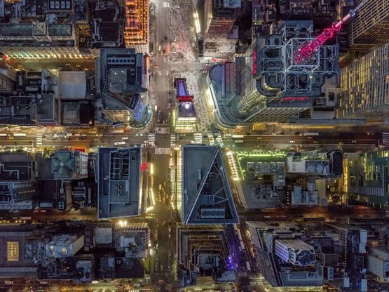 L'America guarda in alto: dall'elicottero vi fotografa Jeffrey