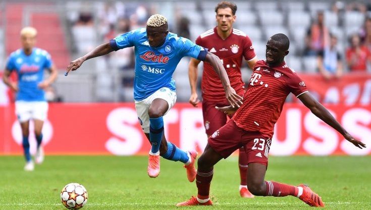 Il Napoli già brilla: Osimhen show, 3-0 al Bayern Monaco
