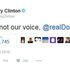 Hillary Clinton risponde a Trump: ''Non sei la nostra voce''