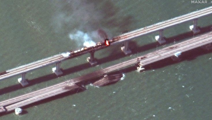  "È successa una cosa terribile", i falchi di Mosca sotto shock di fronte alle immagini del ponte di Kerch