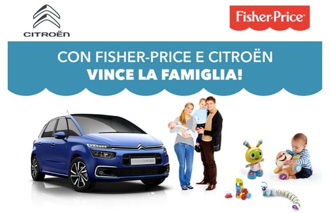 Citroen & Fisher-Price, il luna park in auto
