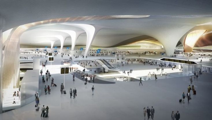 Cina, il più grande aeroporto del mondo. Sarà pronto nel 2018