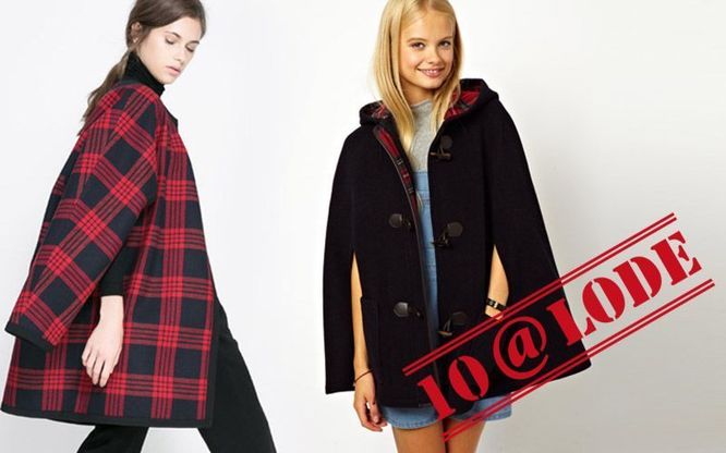 Addio cappotto ora si porta la mantella