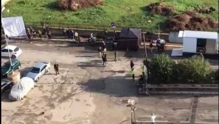 Palermo, nell'ospedale Covid si gira la fiction  sulla mafia