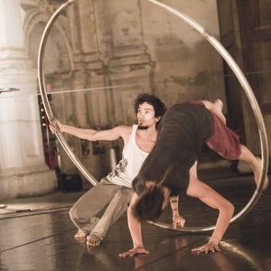 Sul filo del circo con BlucinQue, Dalla luna al Mercato Centrale