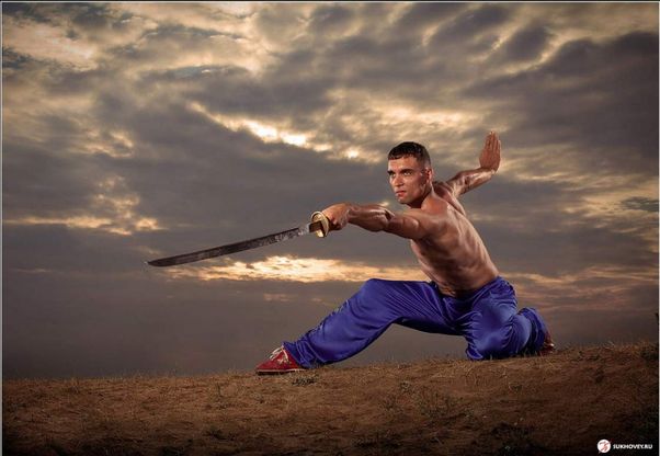 Wushu, l'arte marziale nelle foto del campione