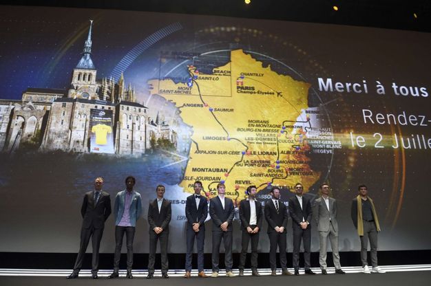 Presentato il Tour 2016, parata di stelle a Parigi