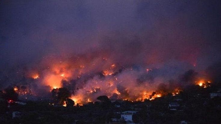 Vasto incendio in Grecia, evacuate undici città intorno ad Atene. Dirottati i traghetti per Cicladi e Creta
