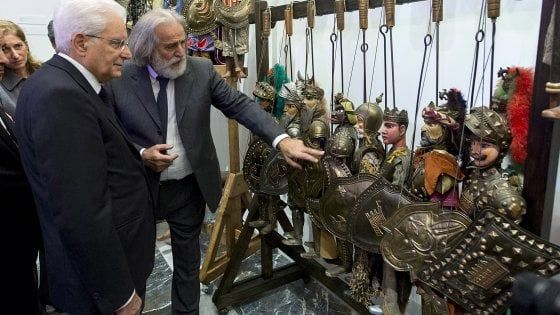 Roma, Cuticchio il re dei pupari celebrato alla Sapienza