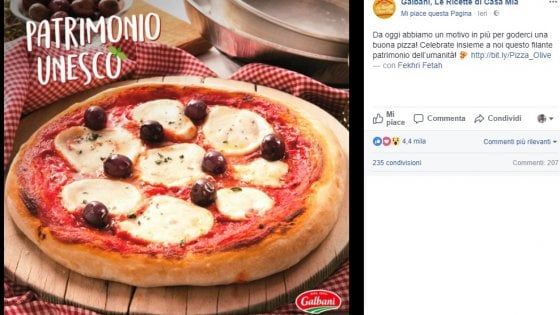 La pizza surgelata e il caso Galbani, la replica: “Volevamo omaggiare i pizzaioli di Napoli”