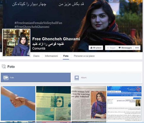 Iran, arrestata per aver assistito alla partita di volley maschile: l'appello su Fb