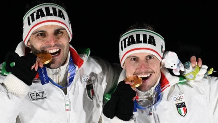 Rieder e Kainzwaldner, l’Italia vince l’oro dello slittino anche nel doppio maschile