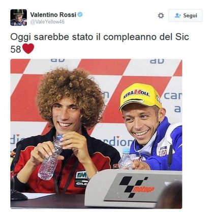 Buon compleanno Simoncelli. Sic avrebbe compiuto 29 anni